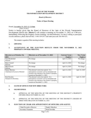 thumbnail of LOWTDD Notice BOD