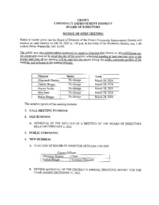 thumbnail of Crown CID Notice